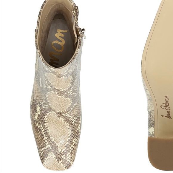 Sam Edelman Codie Square Toe Bootie - Size 7 - Picture 10 of 11